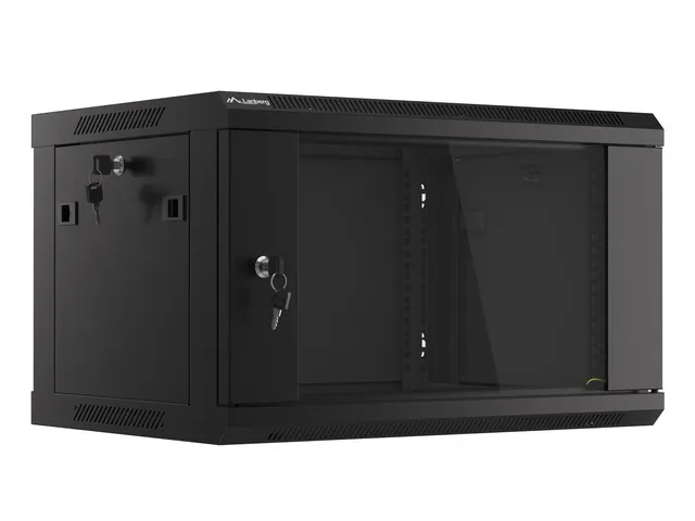AADI 6U 350D WALL MOUNT RACK