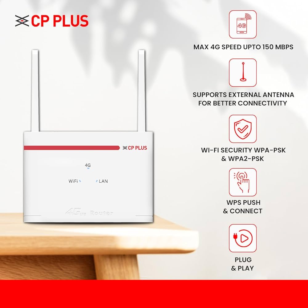 CPPLUS CP-XR-DE21-S 4G ROUTER