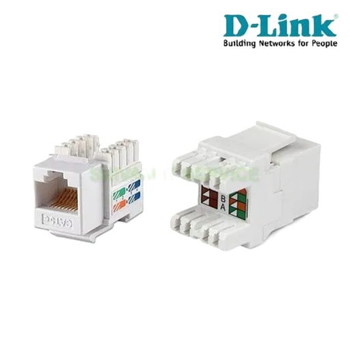 DLINK NJK-C6WHI1B21 CAT6 RJ45 KEY STONE