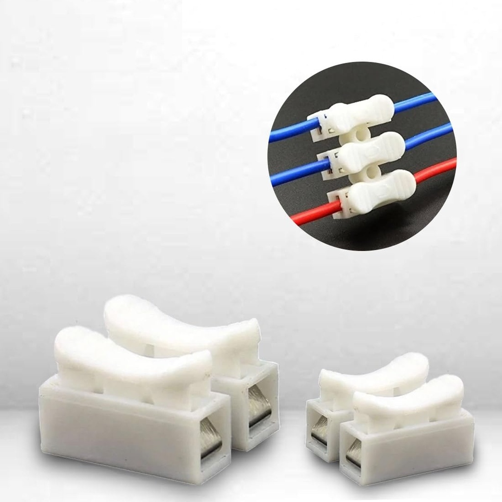AADI PRESS FIT CONNECTORS FOR POWER LINES AND LIGHT FITTINGS