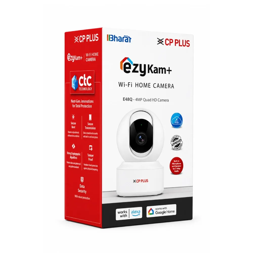 CPPLUS CP PLUS CP-E48Q 4MP WIFI PT TWO WAY CAMERA