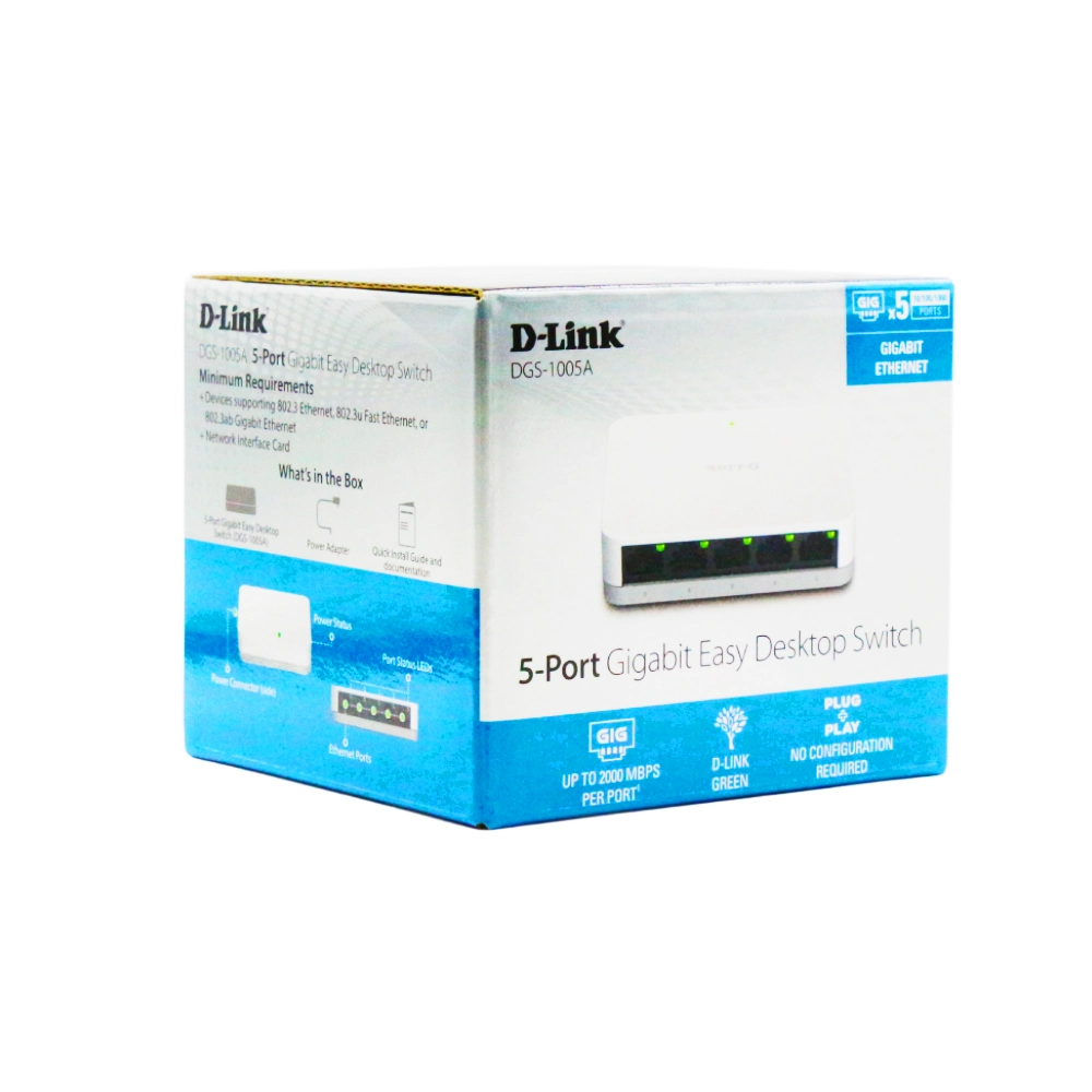 DLINK DGS 1005A 5 PORT GIGABIT SWITCH