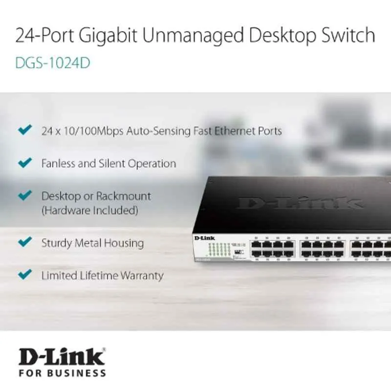 DLINK DGS 1212-28 PORT MANANGED GIGABIT SWITCH